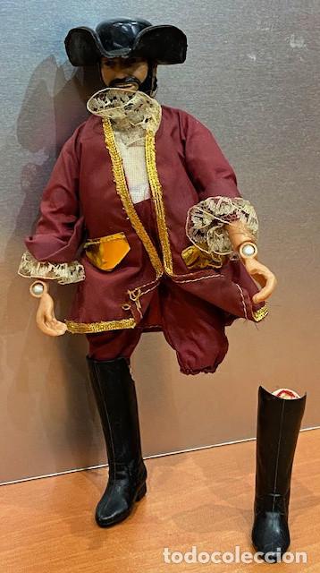 Figurines et Jouets Mego: MEGO DE LA SERIE PIRATA BLACK BEARD A&Ntilde;O 1974 VINTAGE.