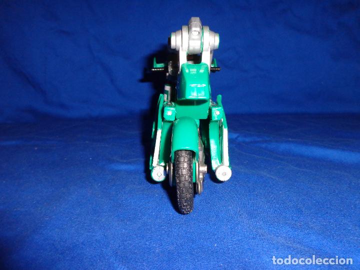 Power Rangers Bandai 1988 - Moto Bleu Vintage (pièces Manquantes)