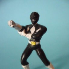 Figuras y Muñecos Power Rangers: MIGHTY MORPHIN POWER RANGERS BLACK RANGER FIGURA DE PVC DE 4 CM SABAN 1995. Lote 86202500