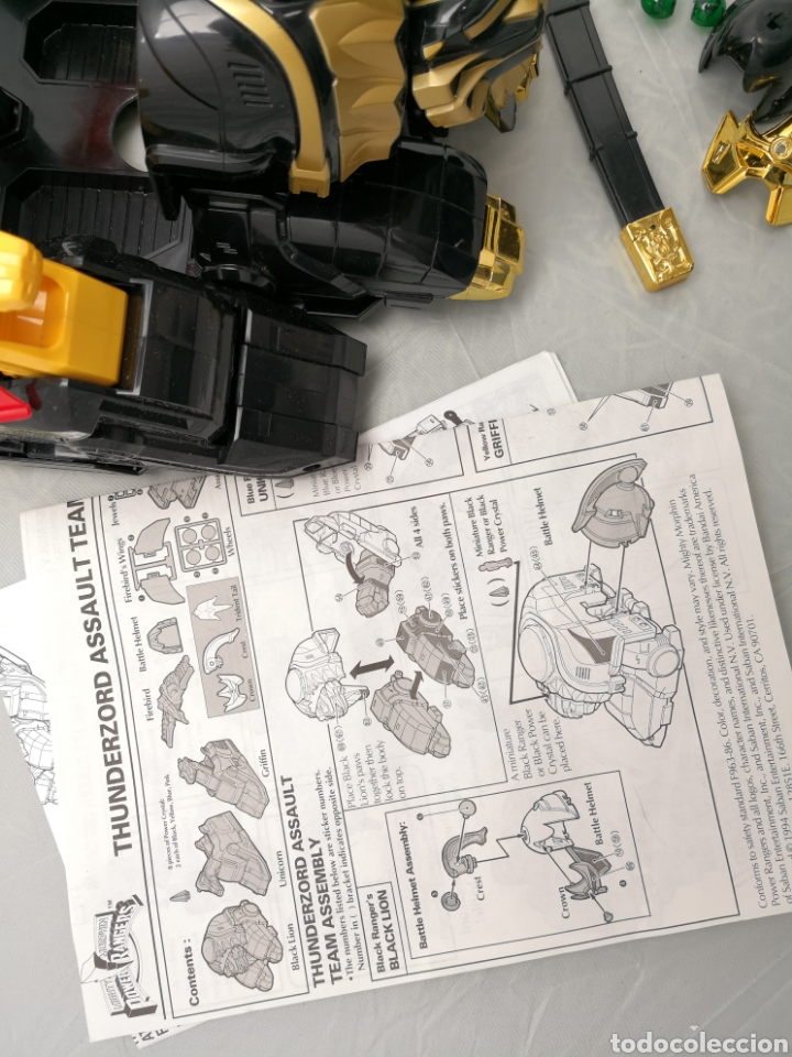 Figuras y mu&ntilde;ecos Power Rangers: Power Rangers, Thunder Assault Team - Foto 5