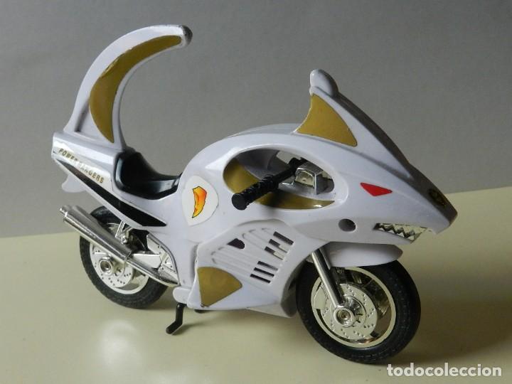 Moto power rangers blanco 1995 95 