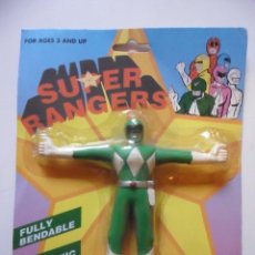 Figuras y Muñecos Power Rangers: SUPER RANGERS POWER RANGERS FIGURA BOOTLEG FLEXIBLE NUEVA EN BLISTER . Lote 147064610
