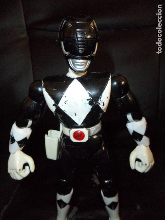 Figura De Acción Power Rangers Movie Ranger Negro - 12 Pulgadas (30 Cm), 5 Puntos De Articulación, Basada En La Película De 2017