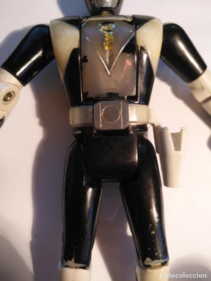 Figuras y Muñecos Power Rangers: figura muñeco plastico Power Rangers Auto Morphin 1993 Bandai - negro , ver fotos detalladas - Foto 23 - 214499260