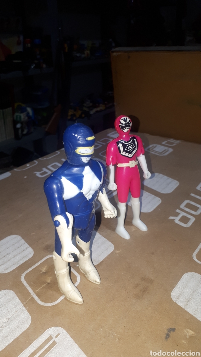 Figuras y Muñecos Power Rangers: Pareja de muñecos BOOTLEG POWER RANGERS son cutres de colección jaja - Foto 2 - 227067010