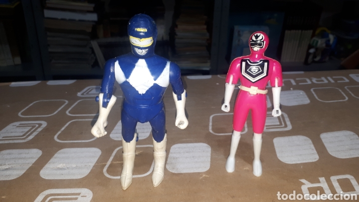 Figuras y Muñecos Power Rangers: Pareja de muñecos BOOTLEG POWER RANGERS son cutres de colección jaja - Foto 1 - 227067010