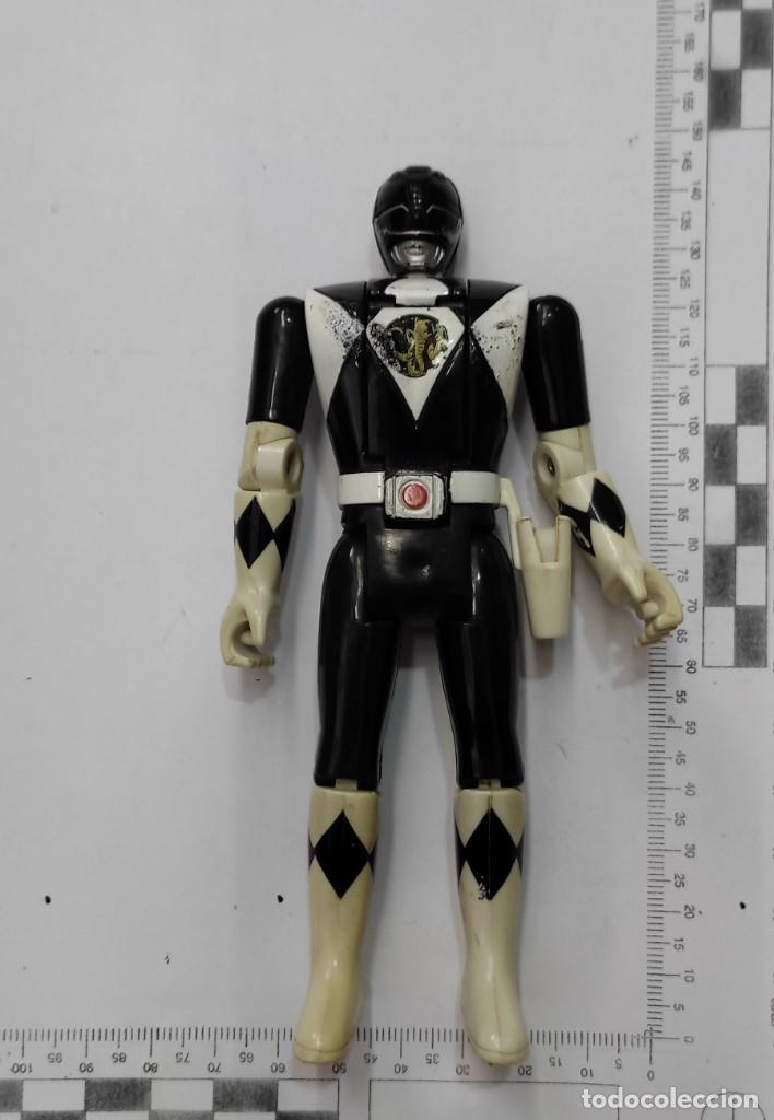 Figuras y Muñecos Power Rangers: FIGURA POWER RANGERS - AUTO MORPHIN ZACH ZACK THE BLACK RANGER - Foto 6 - 283060163