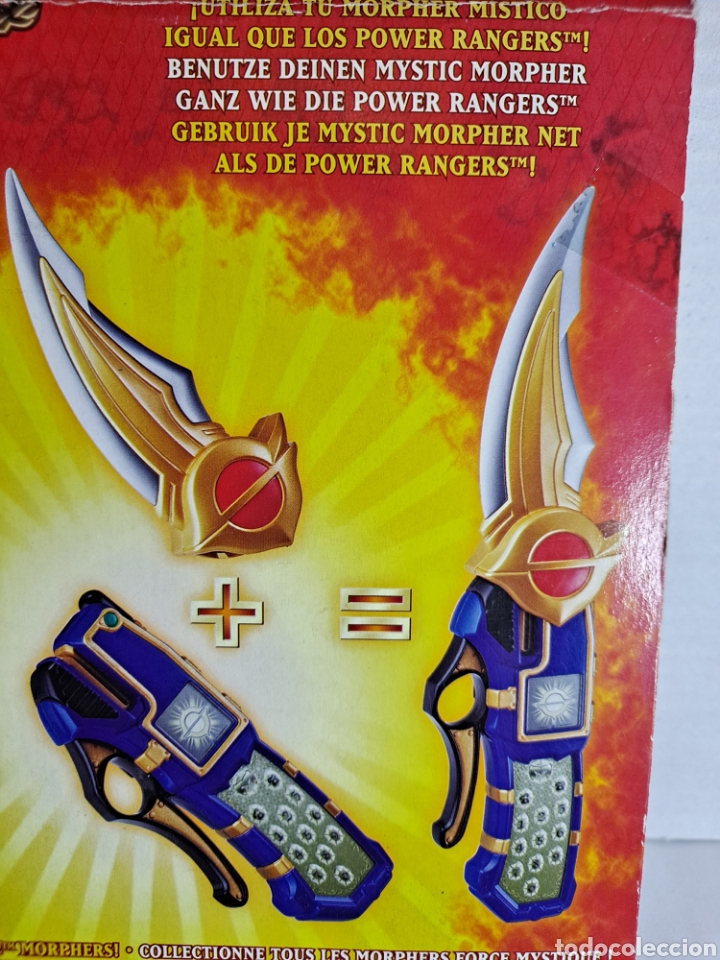 Figuras y Muñecos Power Rangers: POWER RANGERS MORPHER MÍSTICO. NUEVO. DAGA. TELÉFONO.SOLAR MÓVIL.BANDAI.MYSTIC FORCE.LUCES Y SONIDOS - Foto 5 - 295811378