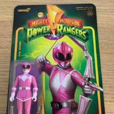 Figuras y Muñecos Power Rangers: FIGURA PINK RANGER MIGHTY MORPHIN POWER RANGERS REACTION SUPER7. Lote 364308956