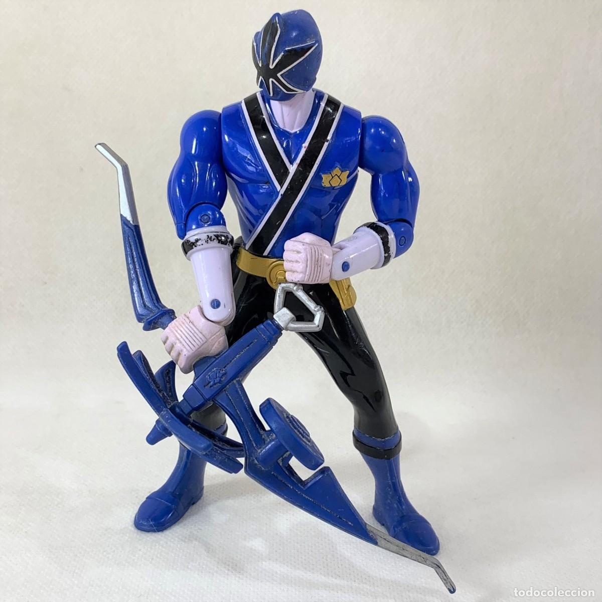 Dibujo De Samurái Power Ranger Azul
