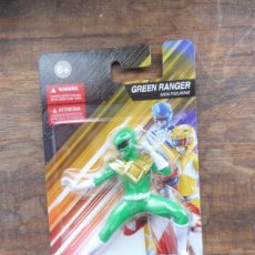 Figuras y Muñecos Power Rangers: MINI FIGURA PVC POWER RANGERS EDICIÓN LIMITADA GREEN RANGER, HASBRO 2021 EN BLISTER