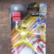 Figuras y Muñecos Power Rangers: MINI FIGURA PVC POWER RANGERS EDICIÓN LIMITADA YELLOW RANGER, HASBRO 2021 EN BLISTER