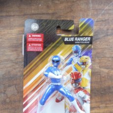 Figuras y Muñecos Power Rangers: MINI FIGURA PVC POWER RANGERS EDICIÓN LIMITADA BLUE RANGER, HASBRO 2021 EN BLISTER