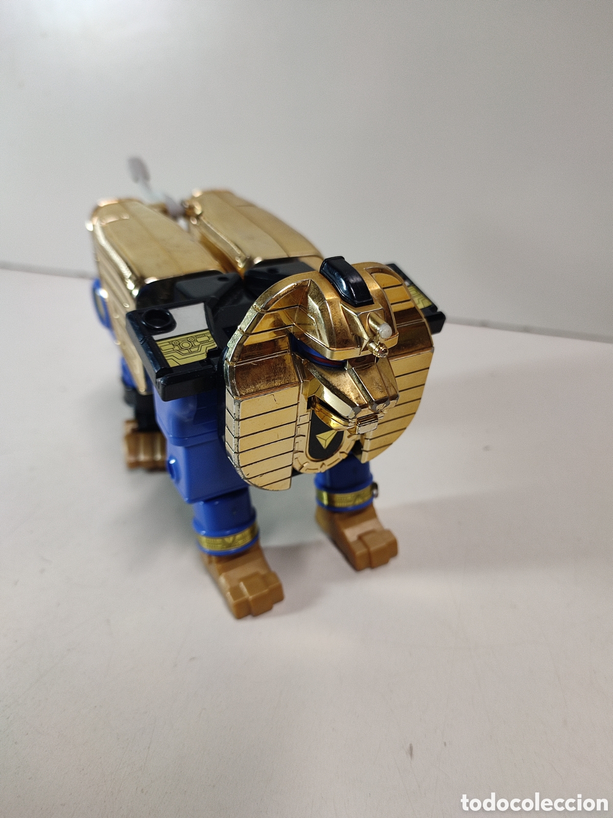 Bandai 1995 – MegaFalconzord Power Rangers – Shogun Ninja – Bleu – 26 Cm (Occasion)