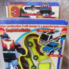 Figuras y Muñecos Power Rangers: TURBO RANGER Nº 3 KIT COMPLEMENTOS PINK BLUE TURBO CAR, MADE IN TAIWAN