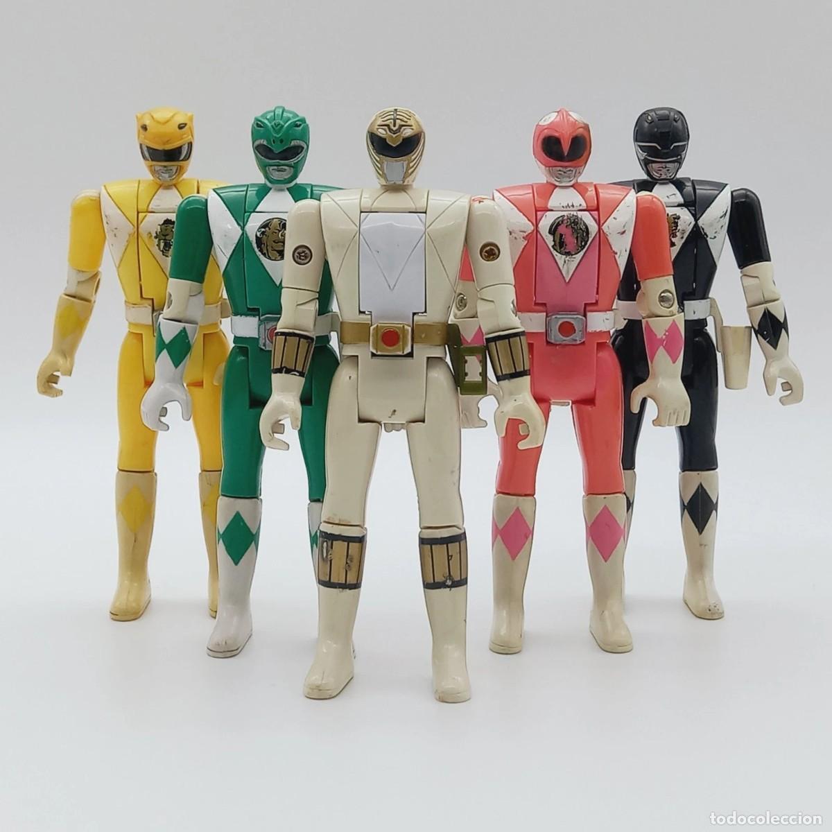 FIGURINE VINTAGE BANDAI Mighty Morphin Power Rangers 1994 Ranger Jaune