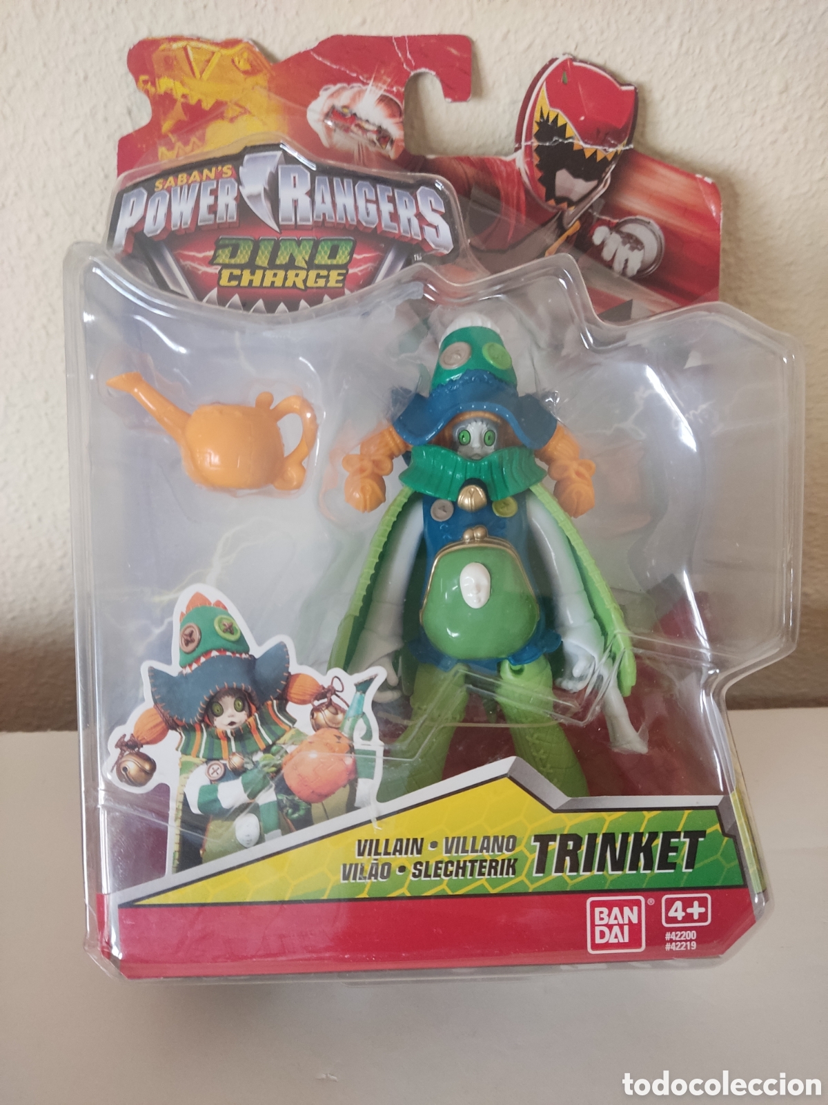 Figuras y Mu&ntilde;ecos Power Rangers: FIGURA POWERS RANGERS TRINKET DINO CHARGE.