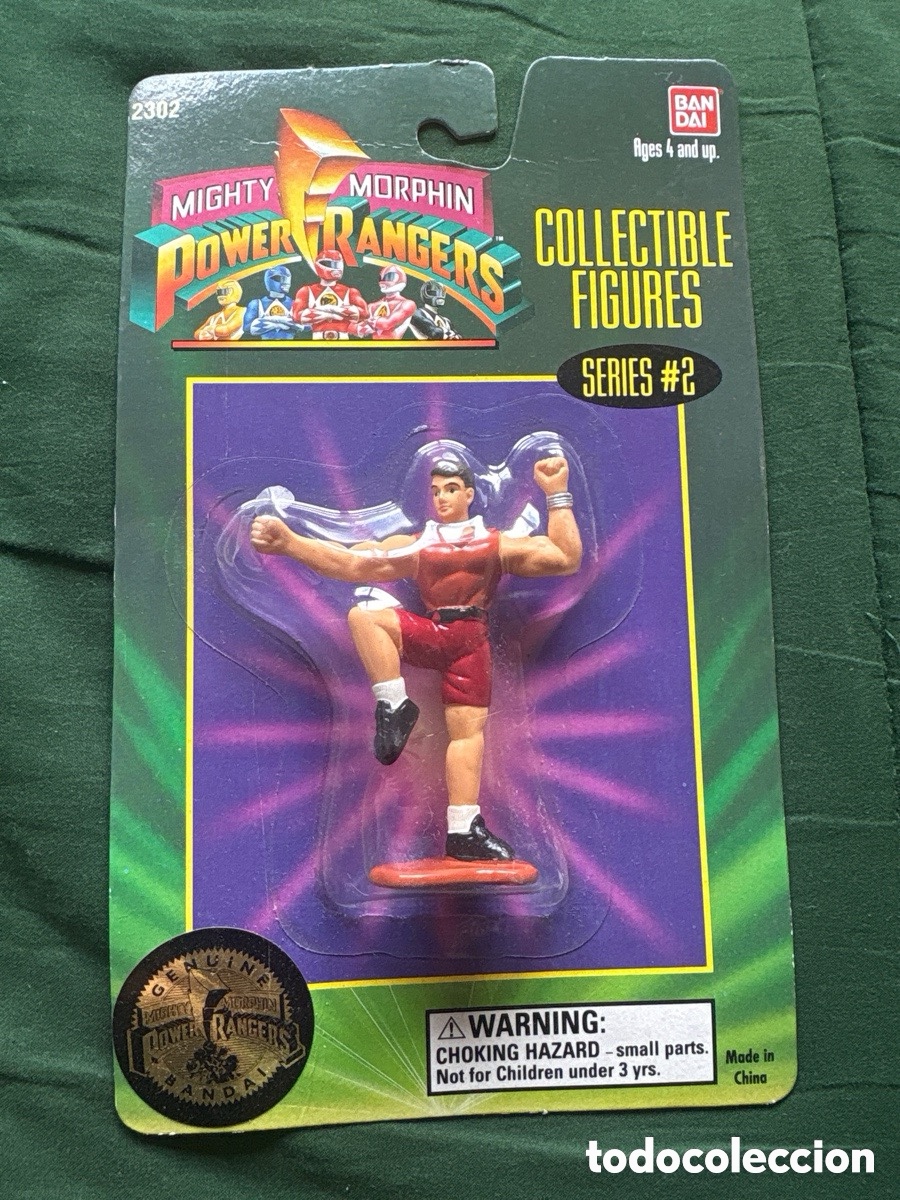 Figuras y Mu&ntilde;ecos Power Rangers: Power Rangers blister! A&ntilde;os 90! Mighty Morphin, Bandai (A18)
