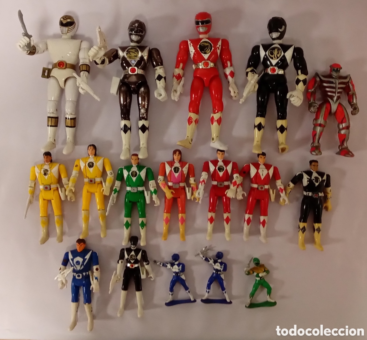 Figuras y Mu&ntilde;ecos Power Rangers: Lote Figuras Variadas Power Rangers Bandai