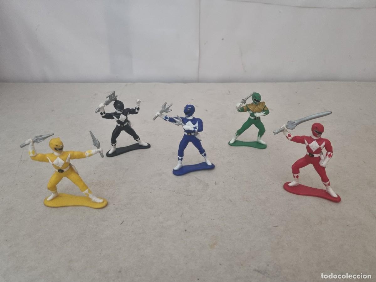 Figuras y Mu&ntilde;ecos Power Rangers: Lote de 5 figuras Power Rangers de Bandai
