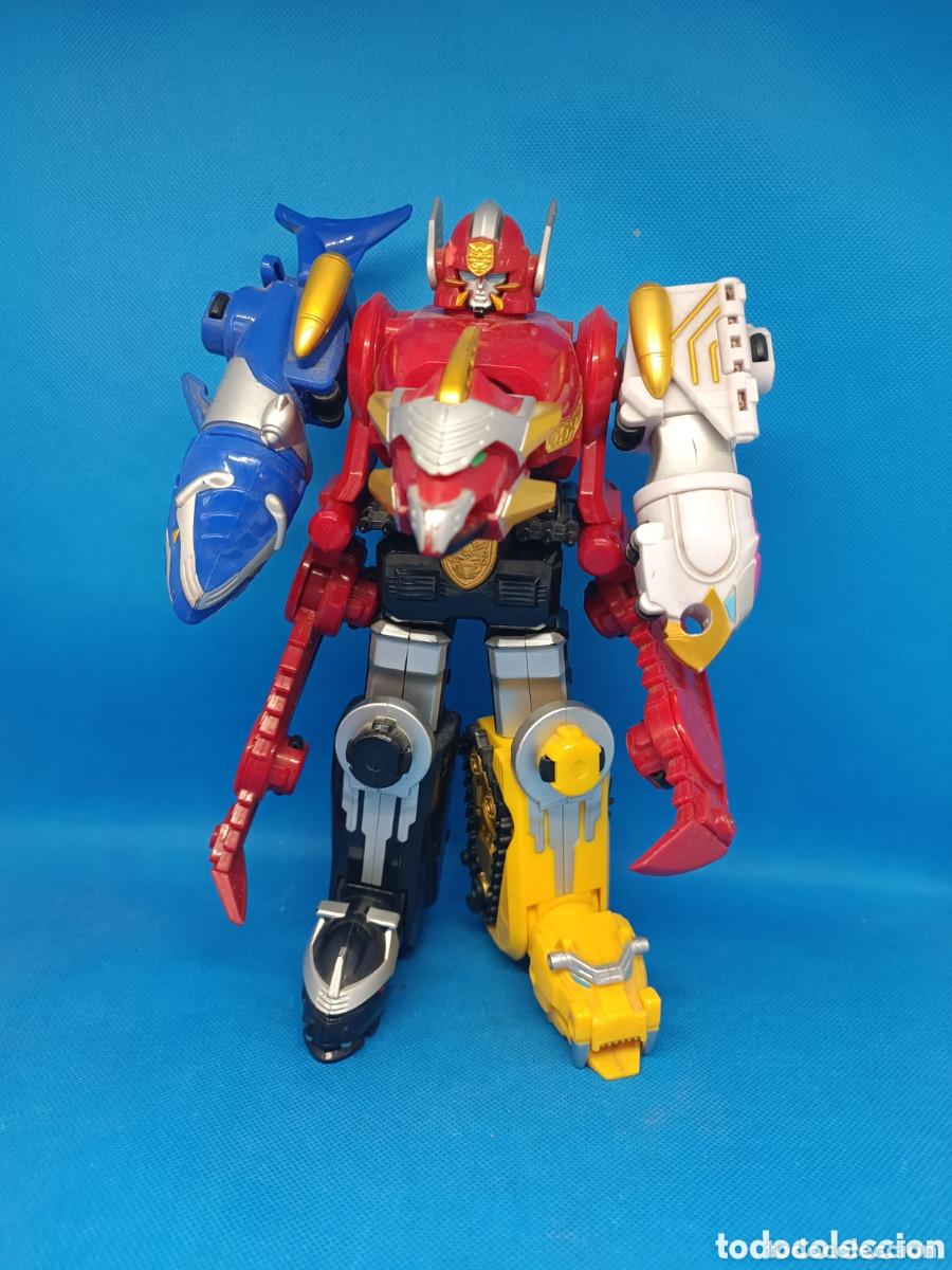 Figuras y Mu&ntilde;ecos Power Rangers: Figura Power Rangers Megaforce DX Megazord Robot Super Great Gosei 25 cm