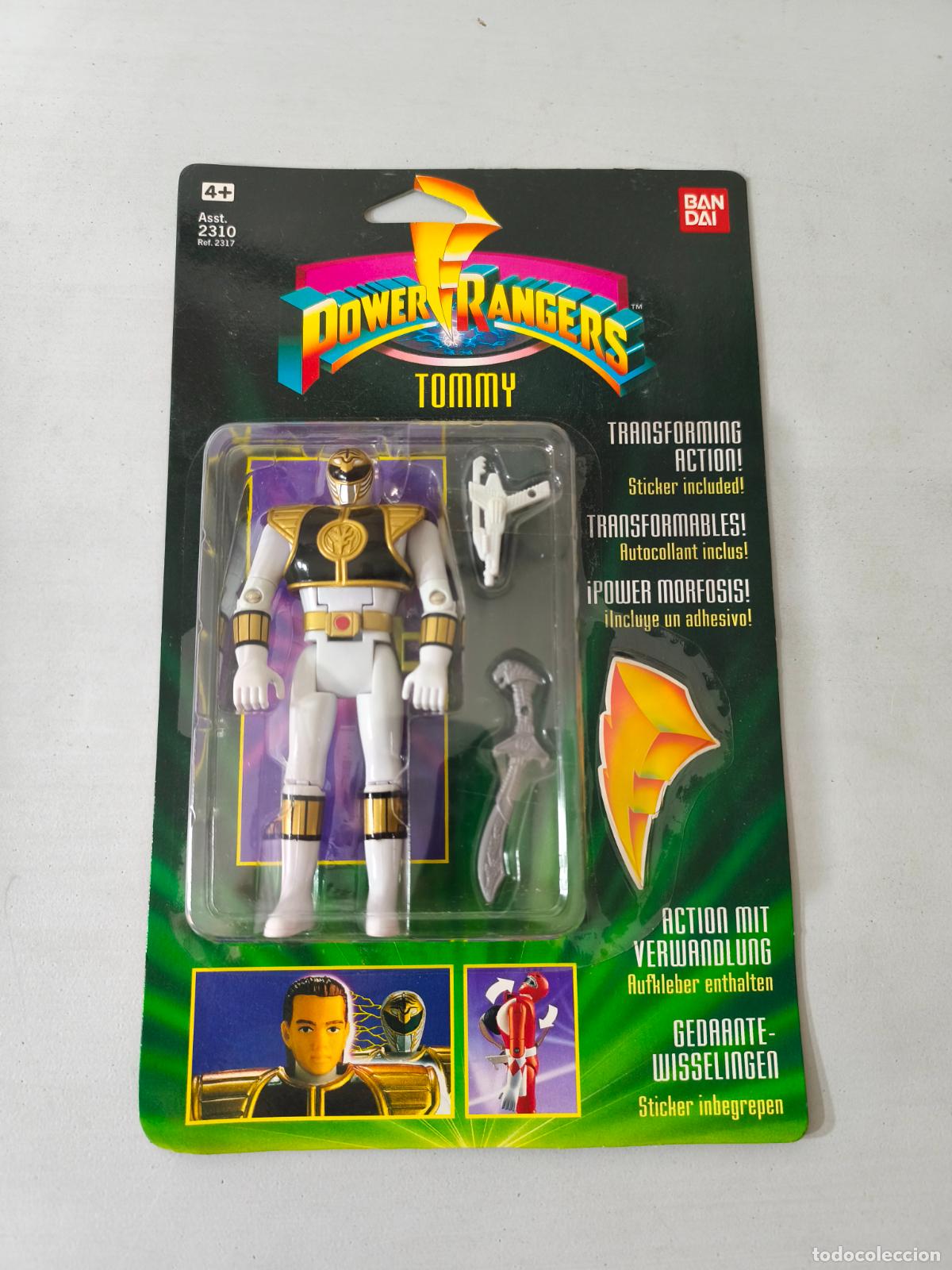Figuras y Mu&ntilde;ecos Power Rangers: POWER RANGERS TOMMY, DE BANDAI, A&Ntilde;O 1993, EN BLISTER. CC