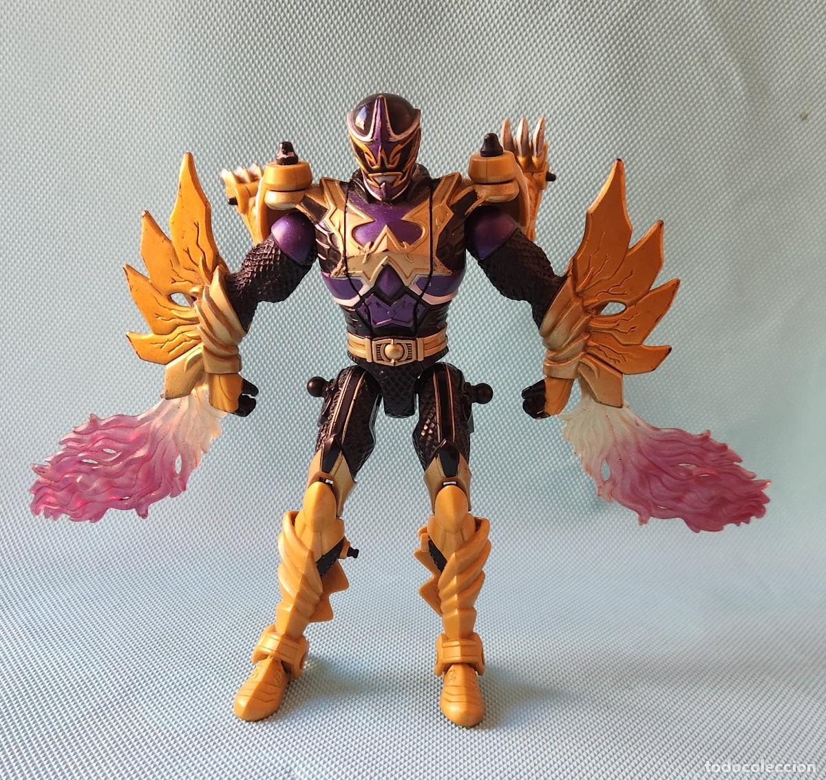 Figuras y Mu&ntilde;ecos Power Rangers: 2005 Power Rangers Mystic Force Knight Wolf to Dark Fury Dragon Bandai