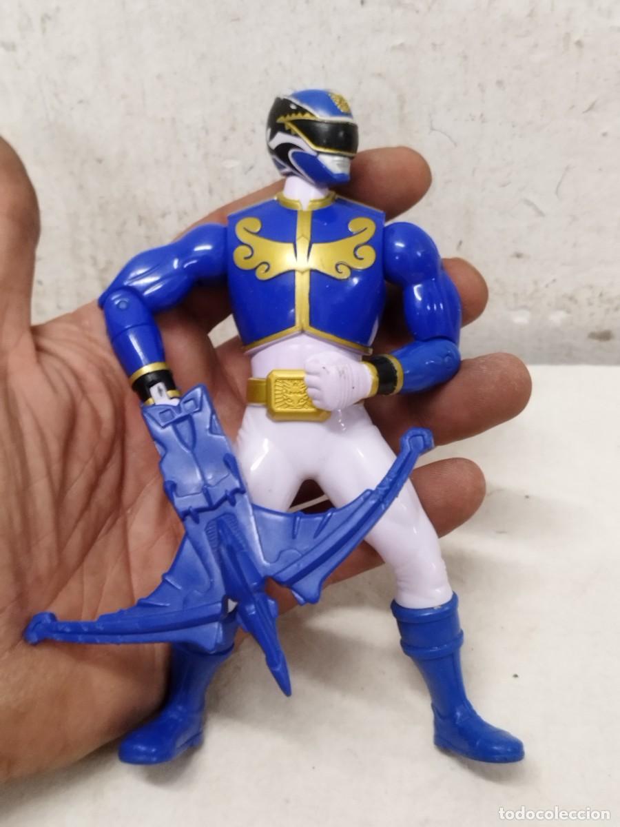 Figuras y Mu&ntilde;ecos Power Rangers: Figura, mu&ntilde;eco Power Rangers Megaforce Blue Ranger de Bandai.