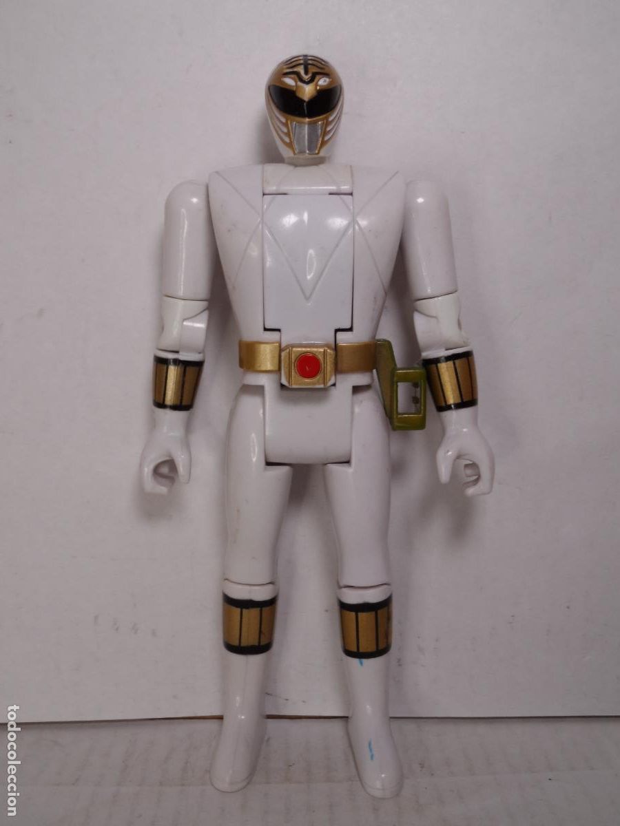 Figuras y Mu&ntilde;ecos Power Rangers: FIGURA POWER RANGERS POWER RANGER BLANCO 1993 BANDAI