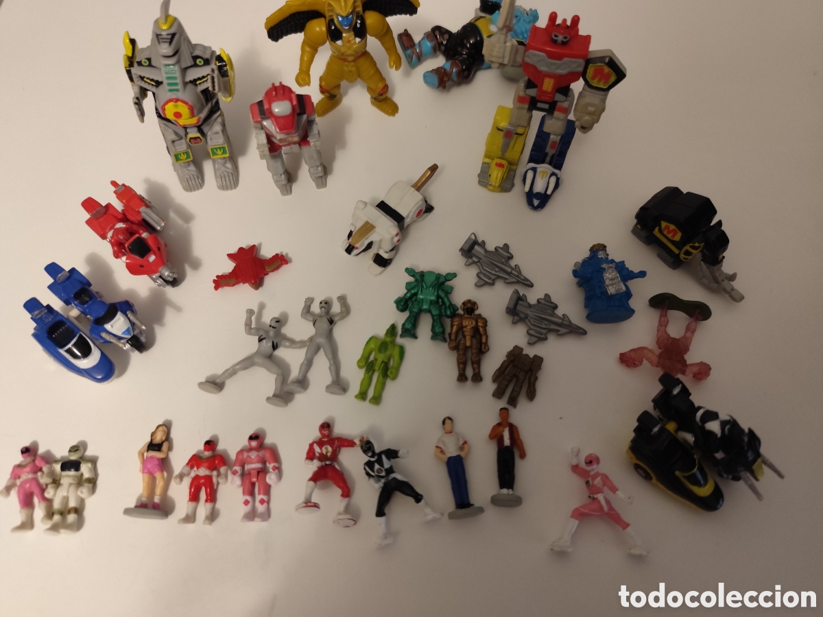 Figuras y Mu&ntilde;ecos Power Rangers: Lote de mu&ntilde;ecos Power Rangers