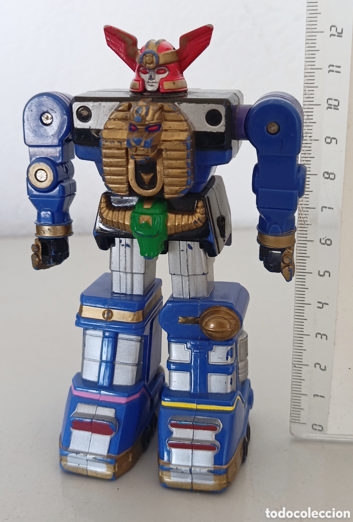 Figuras y mu&ntilde;ecos Power Rangers: Zeo Megazord Power Rangers figura acci&oacute;n mu&ntilde;eco robot bandai