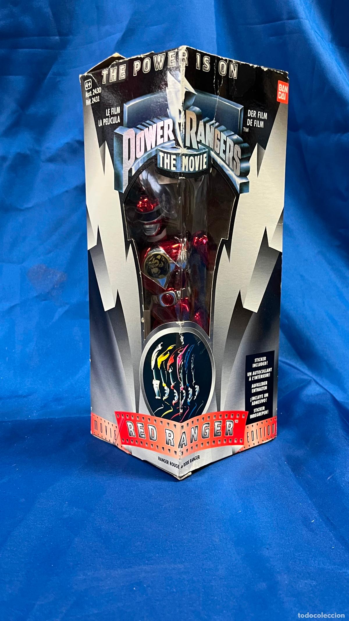 Figuras y mu&ntilde;ecos Power Rangers: Power ranger rojo articulado en caja bandai . Red ranger the movie powe rangers