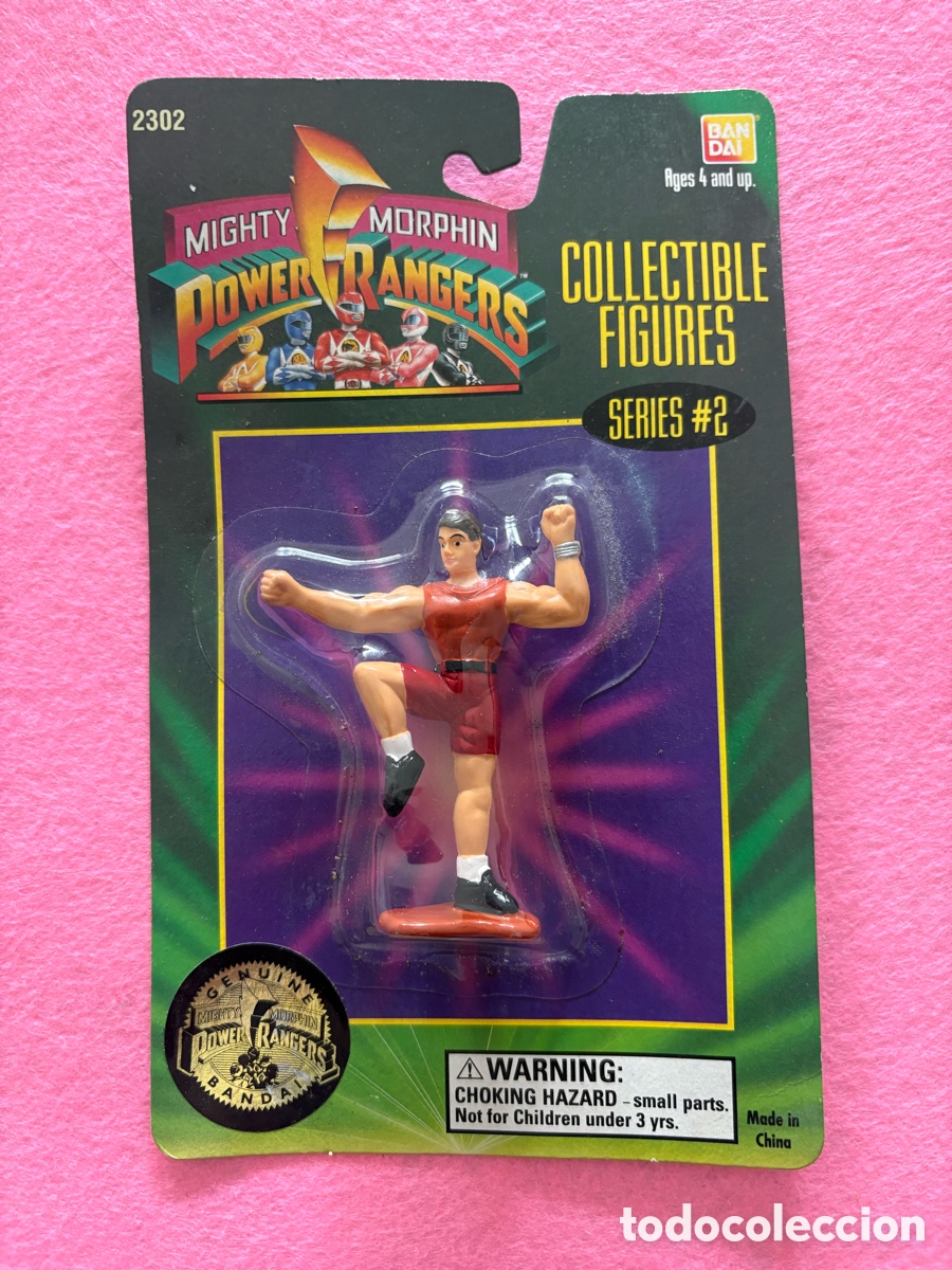 Figuras y mu&ntilde;ecos Power Rangers: SALIDA TODO A 1&euro;, Power Rangers blister! A&ntilde;os 90! Mighty Morphin, Bandai (A17)