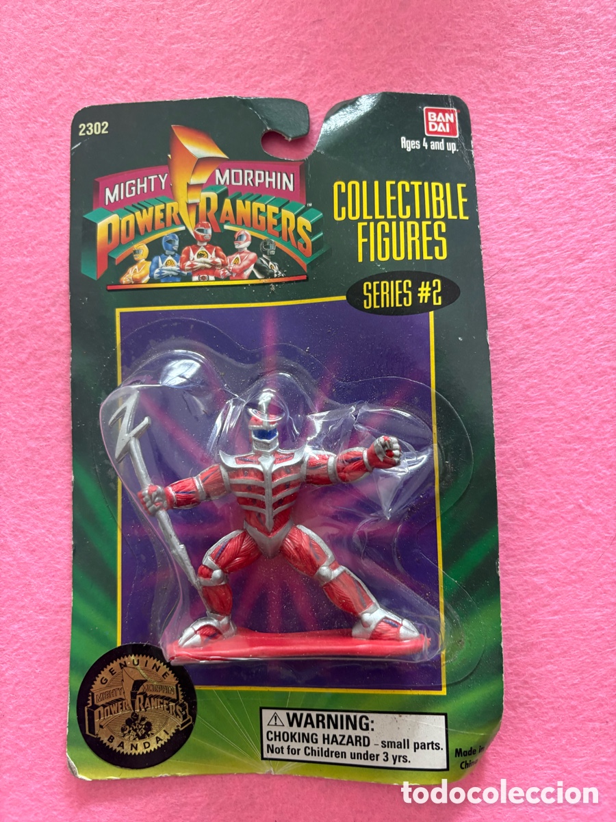 Figuras y mu&ntilde;ecos Power Rangers: SALIDA TODO A 1&euro;, Power Rangers blister! A&ntilde;os 90! Mighty Morphin, Bandai (A17)