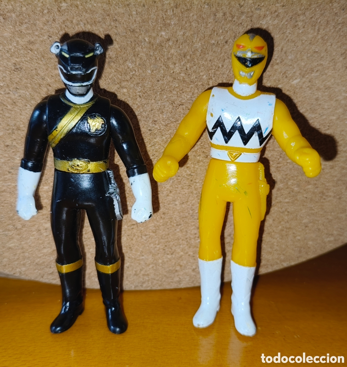 Figuras y mu&ntilde;ecos Power Rangers: Lote 2 Power Rangers Goma Bandai China A&ntilde;os 90/2000
