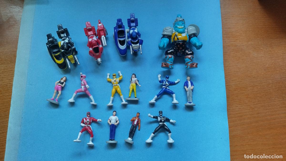 Figuras y mu&ntilde;ecos Power Rangers: power rangers micro machines galoob todos los personajes motos villano