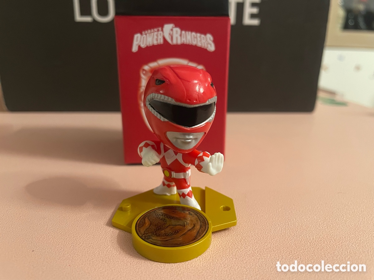 Figuras y mu&ntilde;ecos Power Rangers: Figura Red Ranger Power Rangers Unite Loot Crate
