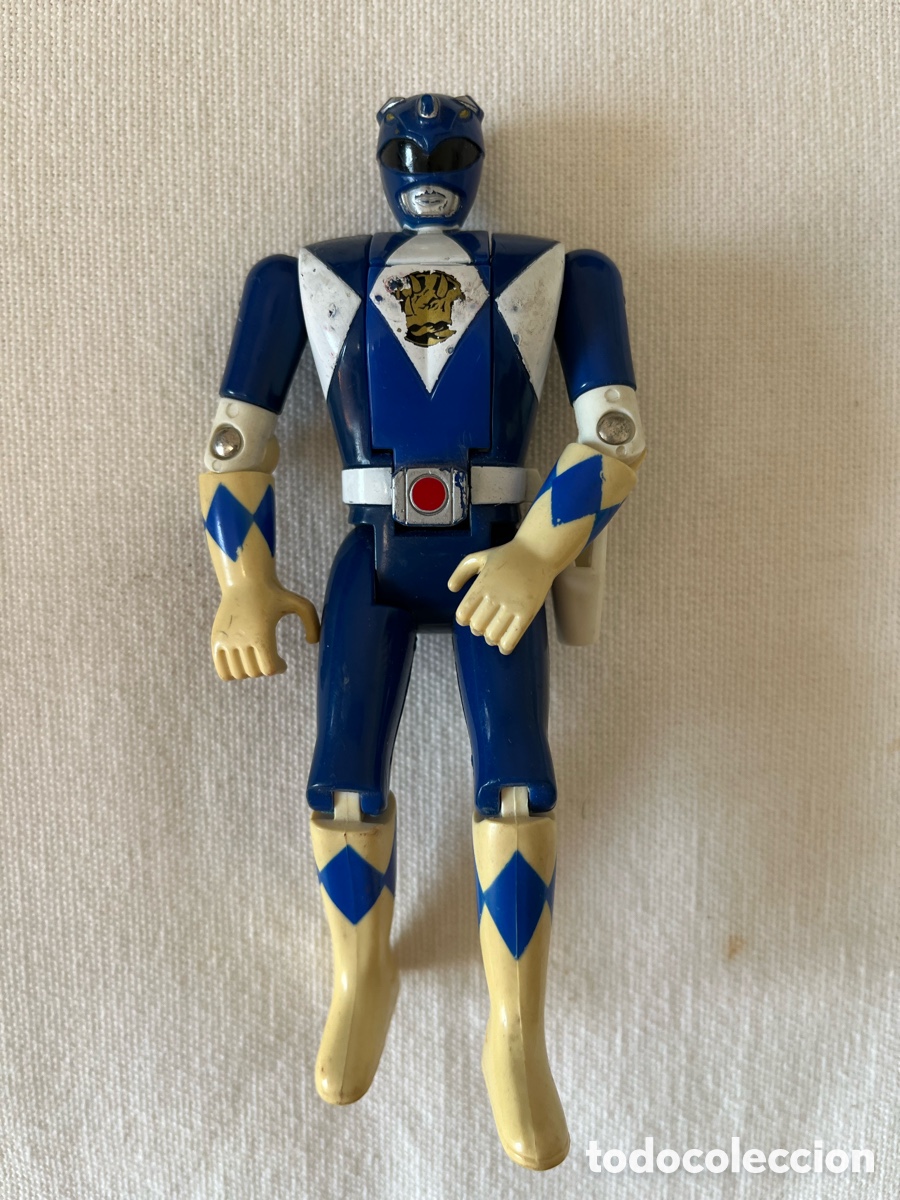 Figuras y mu&ntilde;ecos Power Rangers: Blue Ranger Billy Flip Head Bandai 1993 Mighty Morphin Power Rangers Vintage