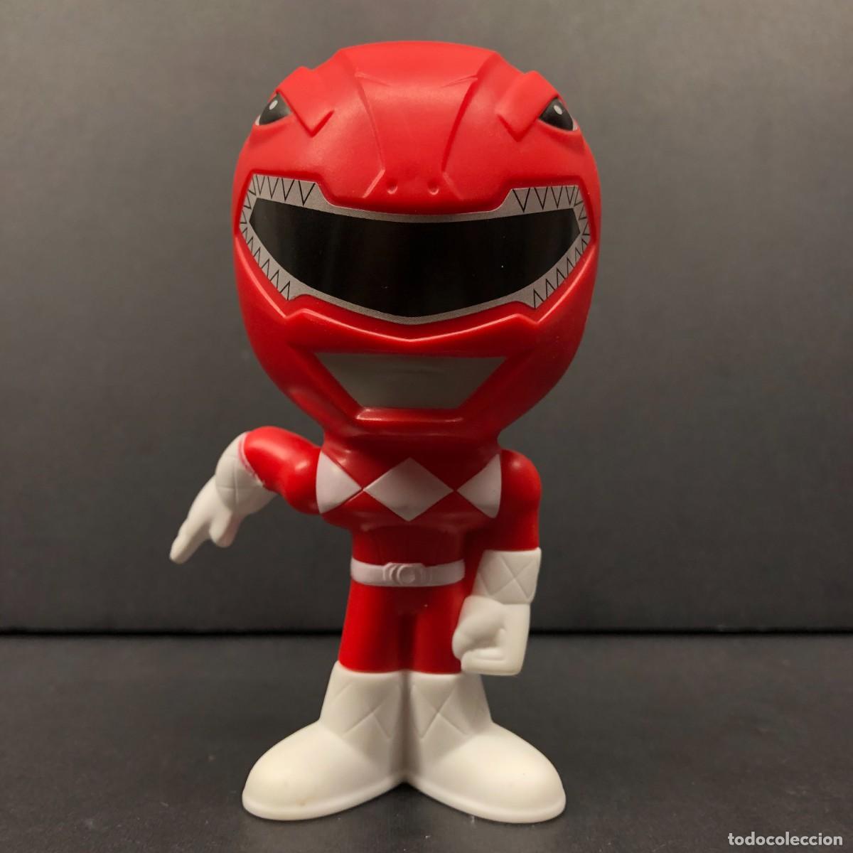 Figuras y mu&ntilde;ecos Power Rangers: FIGURA DE ACCION - RANGER ROJO - MIGHTY MORPHIN POWER RANGERS - BURGER KING - 11 X 6 CM / 548