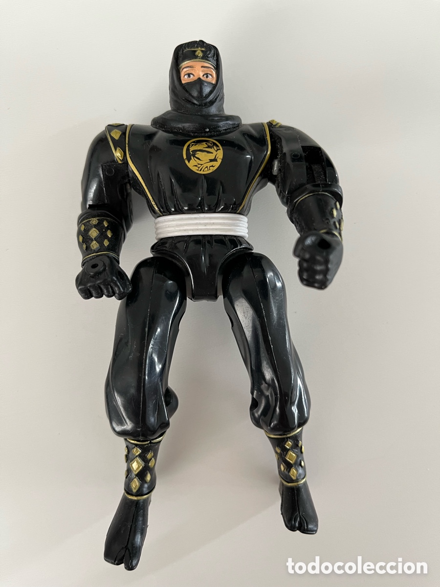 Figuras y mu&ntilde;ecos Power Rangers: Black Ninja Ranger One-Two Punch Power Rangers Bandai 1995 vintage