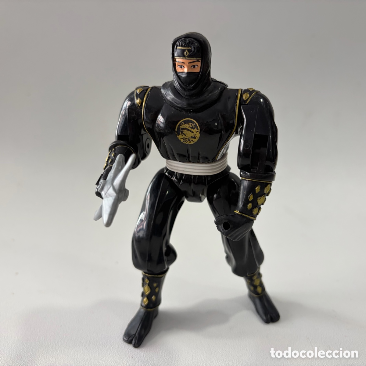 Figuras y mu&ntilde;ecos Power Rangers: Figura mu&ntilde;eco Power Rangers Mighty Morphin Ninja Ranger negro 1995