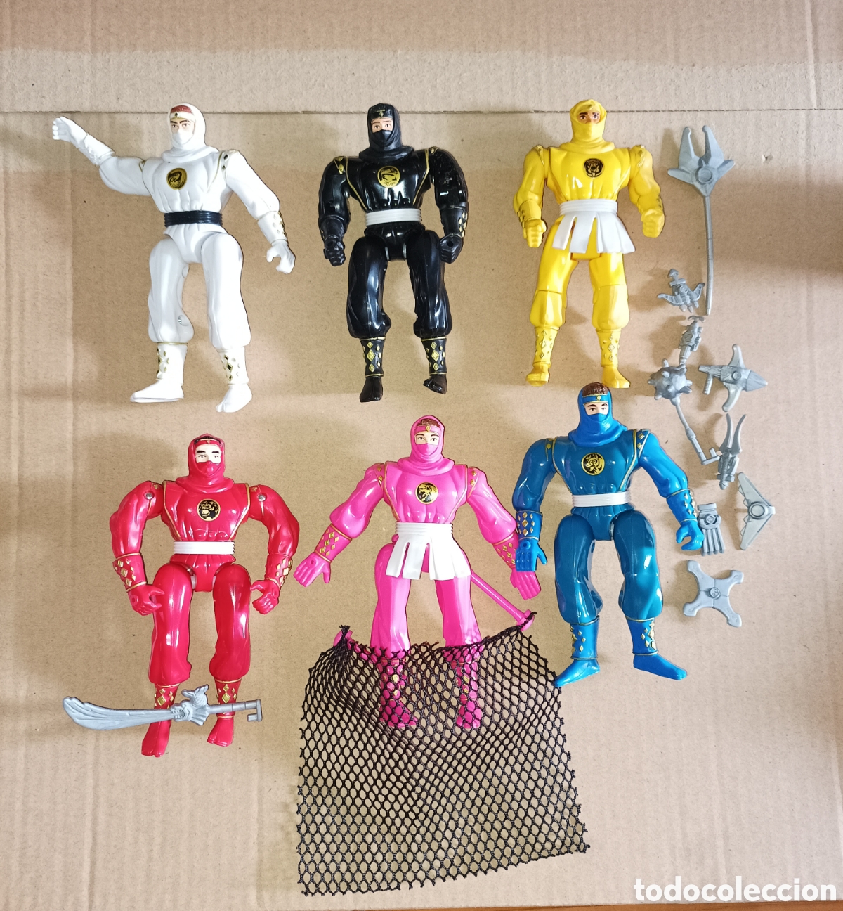 Figuras y mu&ntilde;ecos Power Rangers: Power Rangers Ninja Ninjetti Set Completo