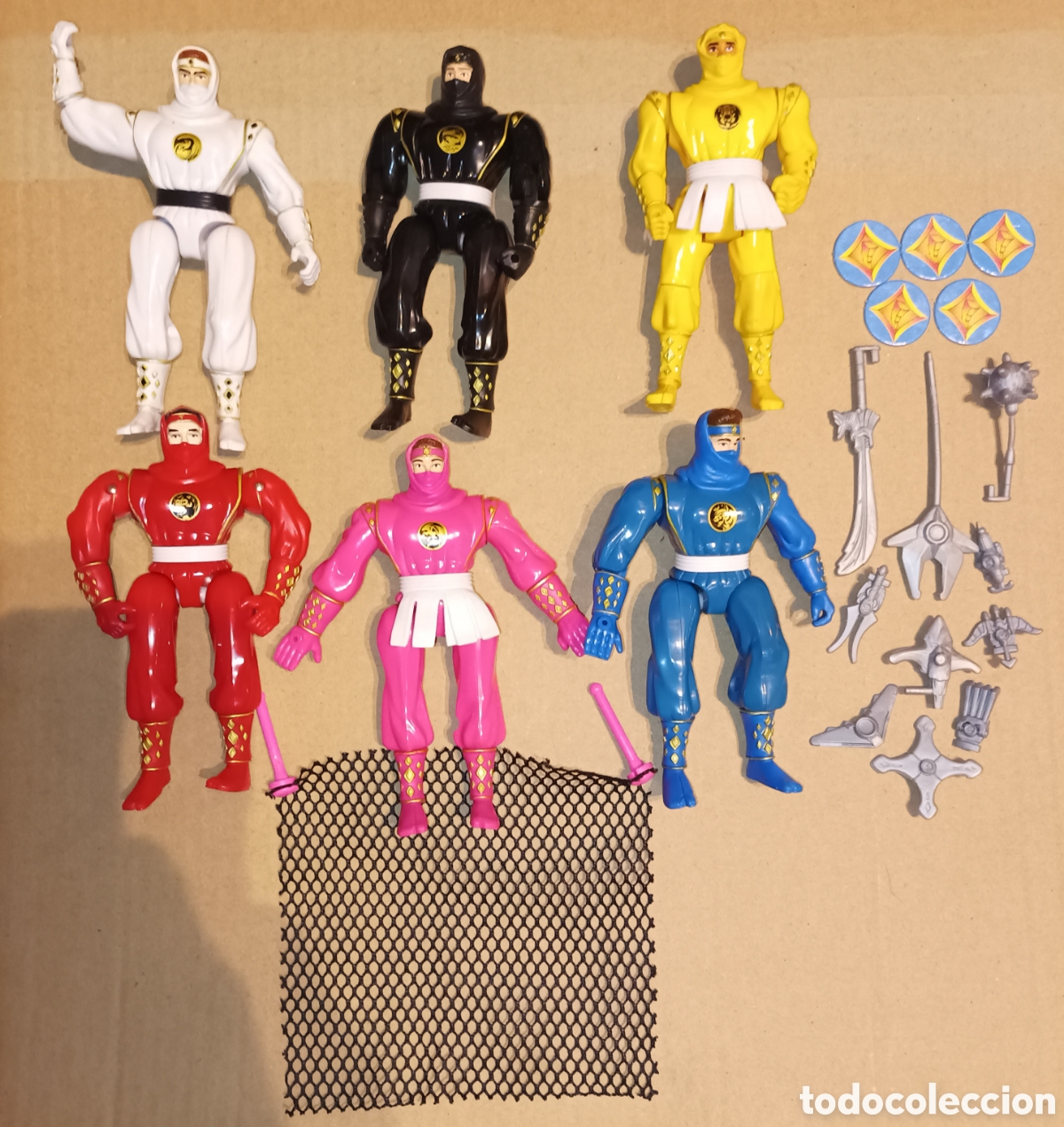 Figure e Bambolotti Power Rangers: Power Rangers Ninja Ninjetti Set Completo