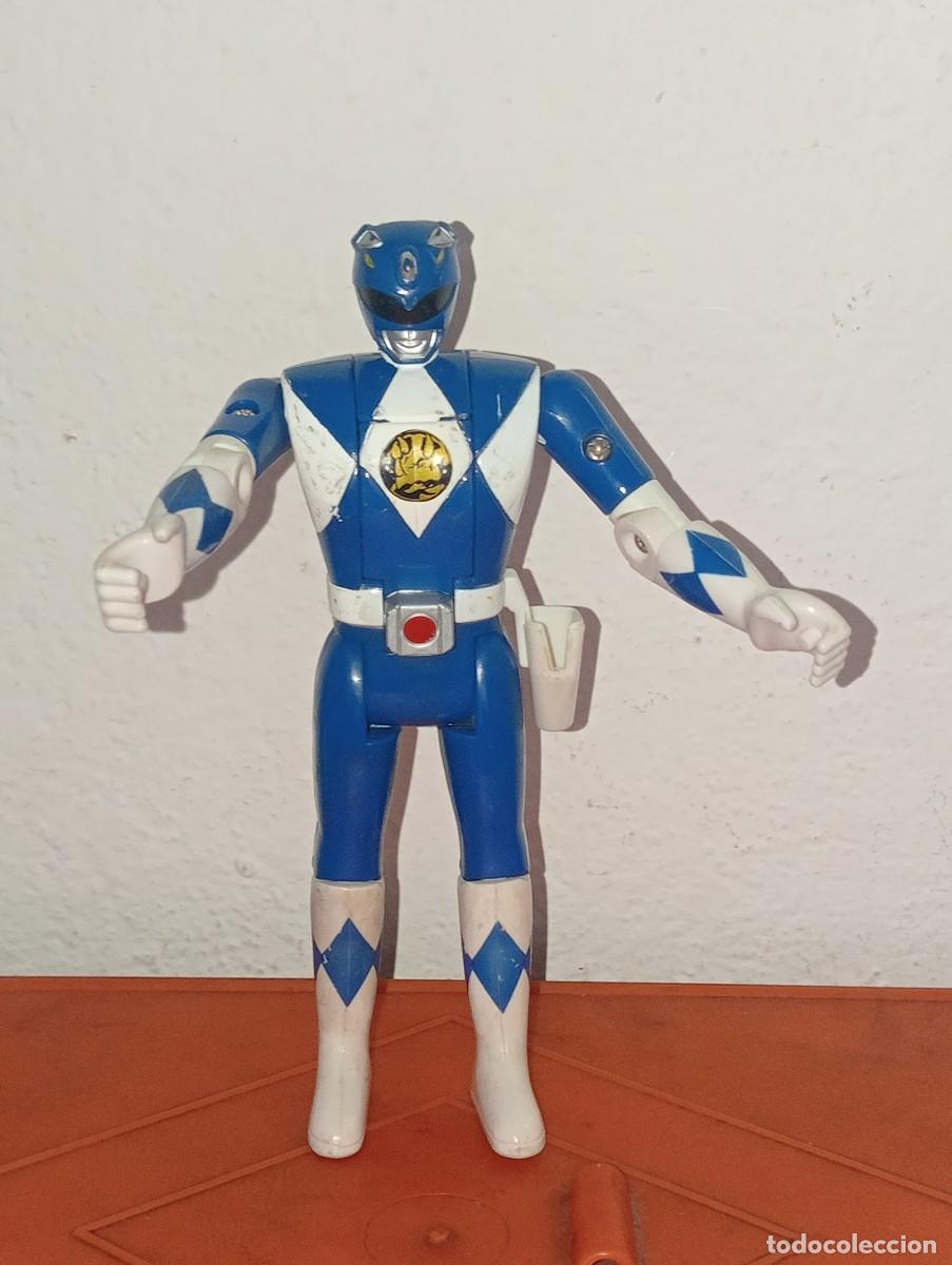 Figuras y mu&ntilde;ecos Power Rangers: Mu&ntilde;eco de acci&oacute;n power Ranger azul a&ntilde;o 93