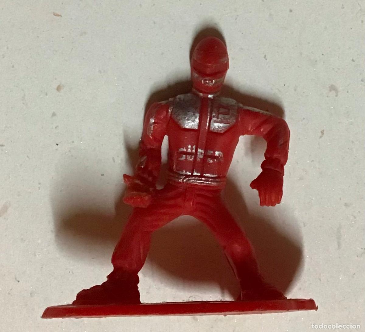 Figuras y mu&ntilde;ecos Power Rangers: POWER RANGER ROJO, FIGURA PL&Aacute;STICO A&Ntilde;OS 90