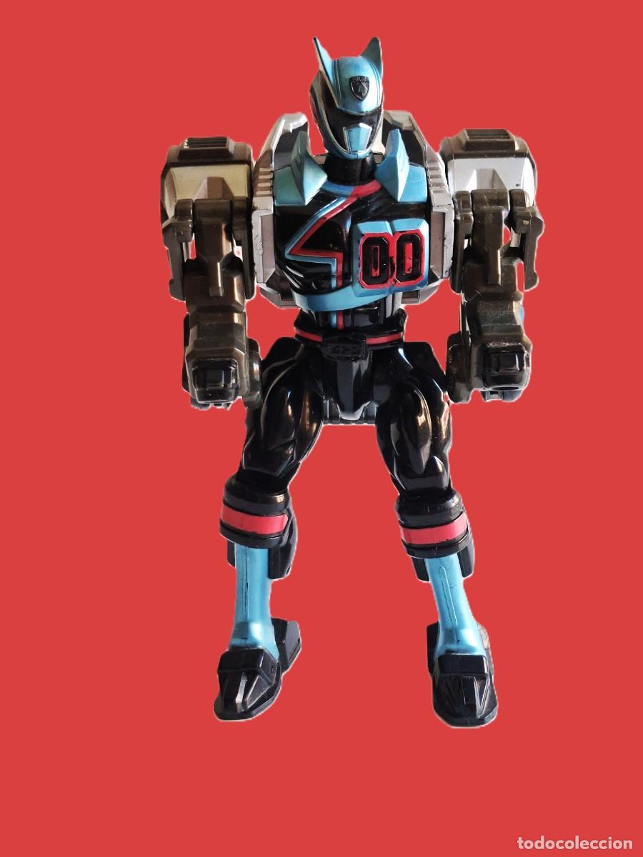 Figuras e Bonecos Power Rangers: POWER RANGERS SPD SHADOW DELTA MORPHIN RANGER ROBOT TRANSFORMABLE BANDAI 2004