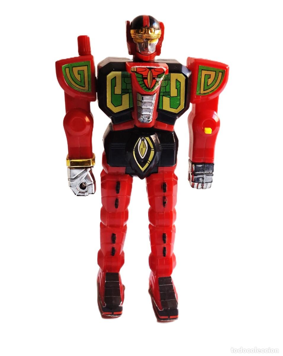 Figuras e Bonecos Power Rangers: RED DRAGON THUNDERZORD POWER RANGERS BANDAI 1994 / RYUSEIOH DAIRANGER 20 CM ALTO