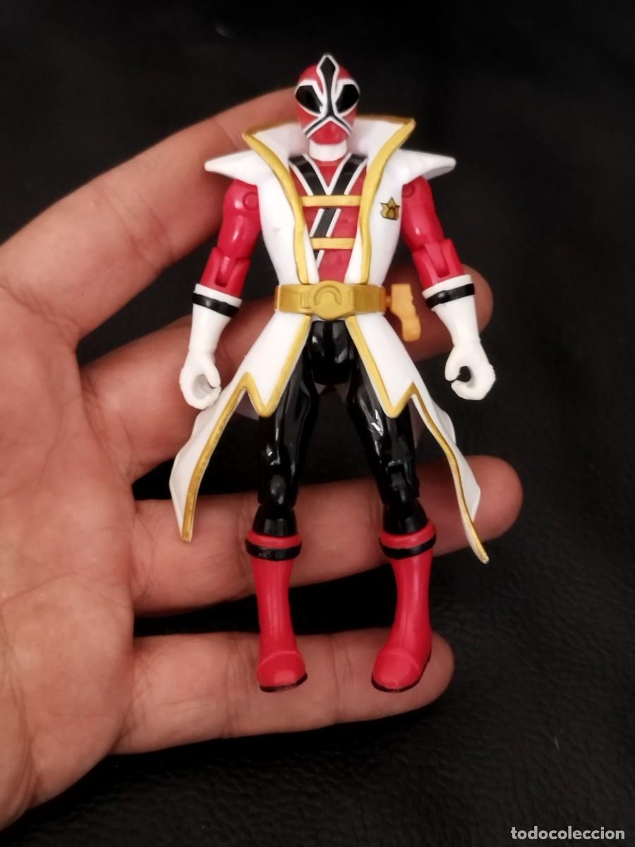 Figuras y mu&ntilde;ecos Power Rangers: Figura de acci&oacute;n Power Rangers Super Samurai Red Ranger (Fire Ranger). Bandai.