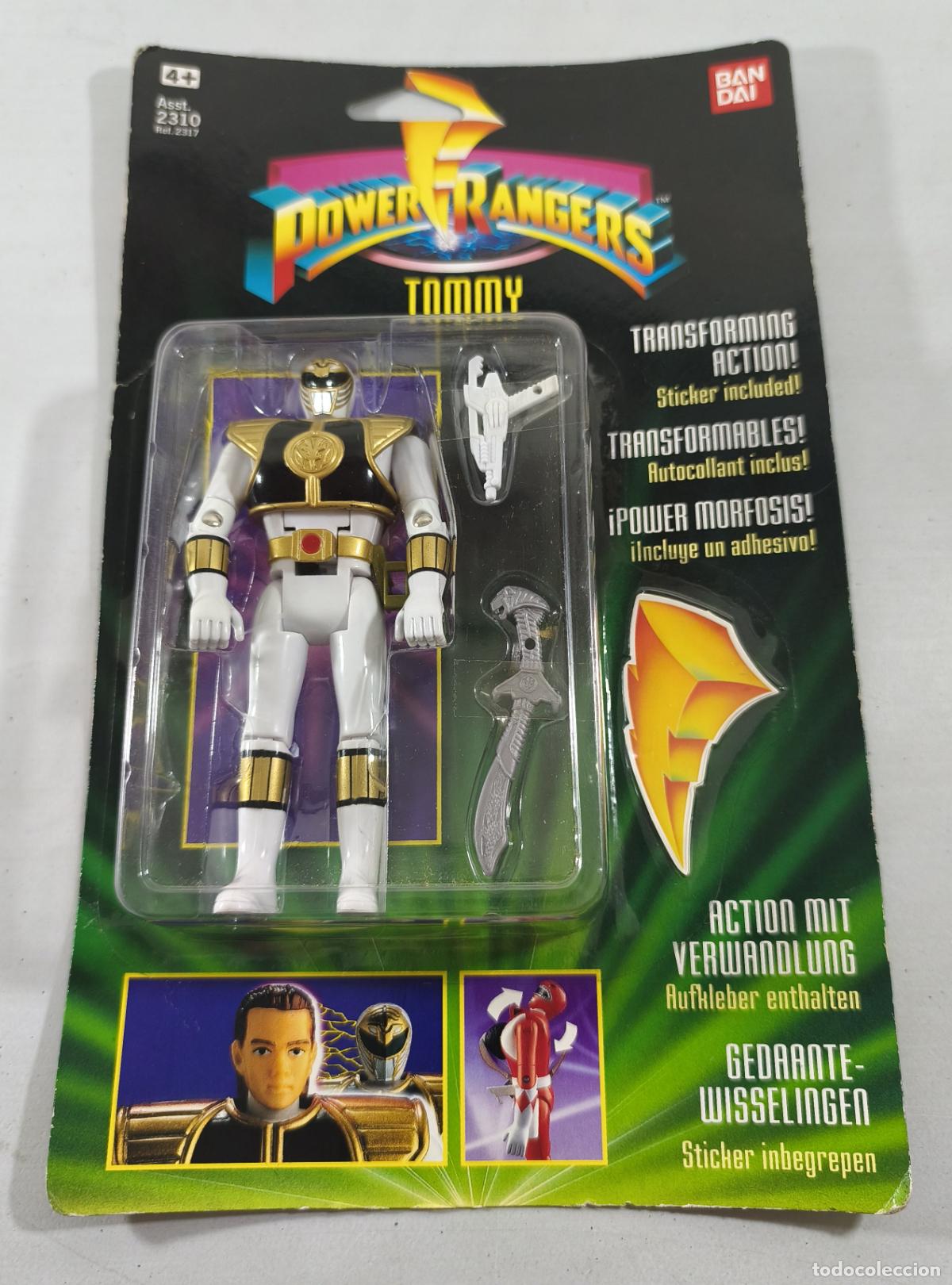 Figuras y mu&ntilde;ecos Power Rangers: POWER RANGERS TOMMY, DE BANDAI, A&Ntilde;O 1993, EN BLISTER. CC