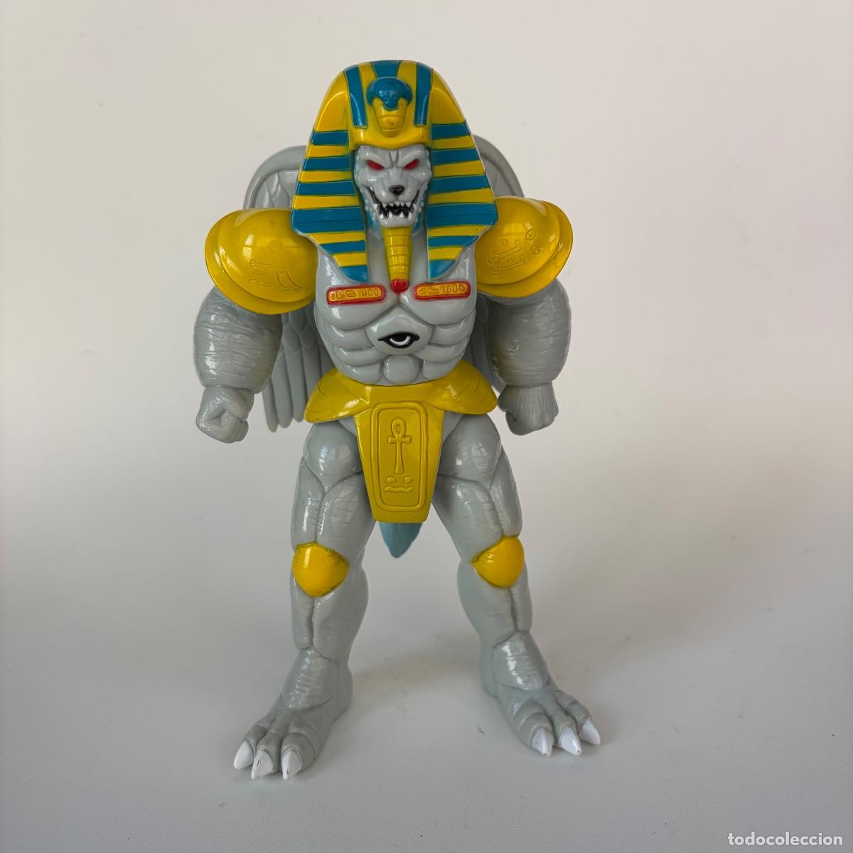 Figuras y mu&ntilde;ecos Power Rangers: figura mu&ntilde;eco King Sphinx Power Rangers Bandai 1993 Rey Esfinge